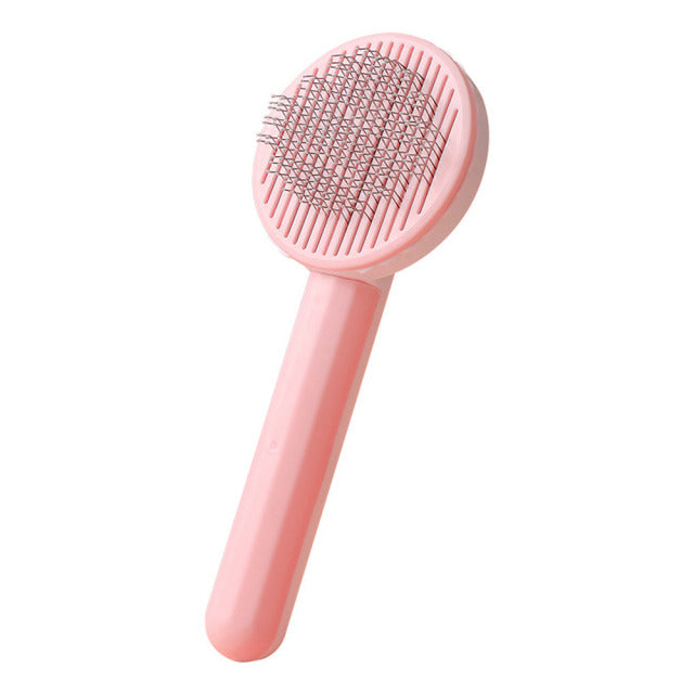 Pet Brush Comb Grooming Self Cleaning