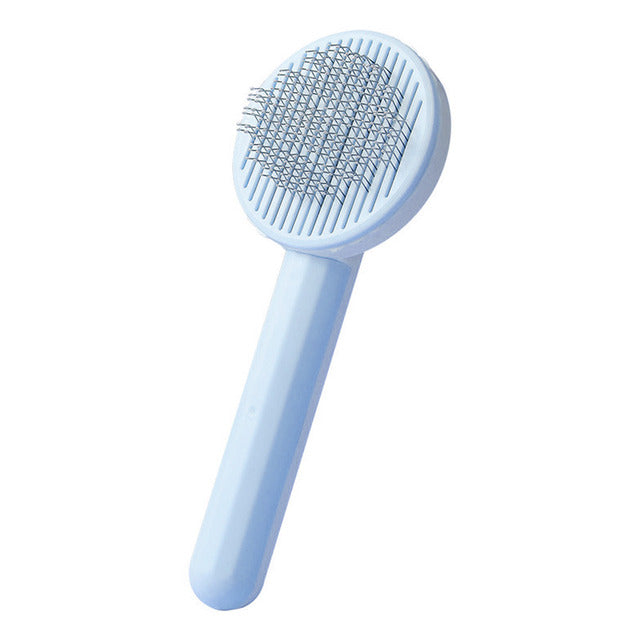 Pet Brush Comb Grooming Self Cleaning