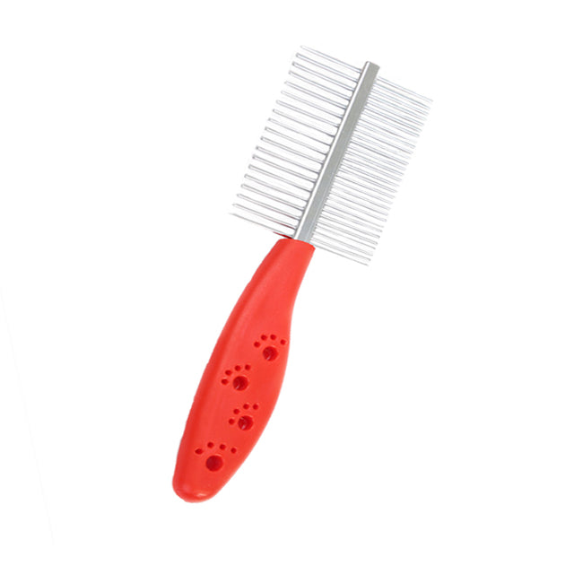Two-Sided Dog Flea Comb Hair Removal