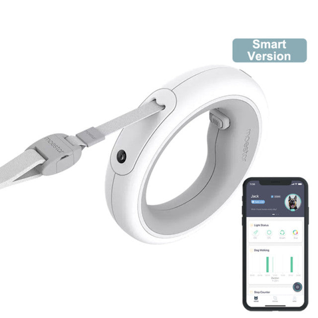 Bluetooth Retractable Leash Dog Traction Rope