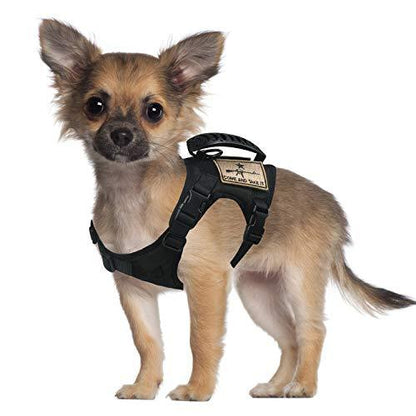 Cloth Small Dog Tactical Vest Training Harness