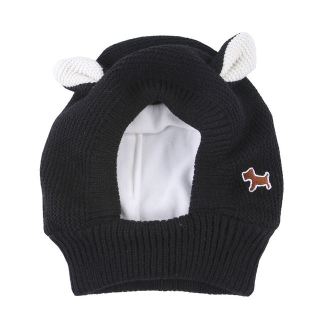 Warm Pet Dog Hat Cap With Ears Cute