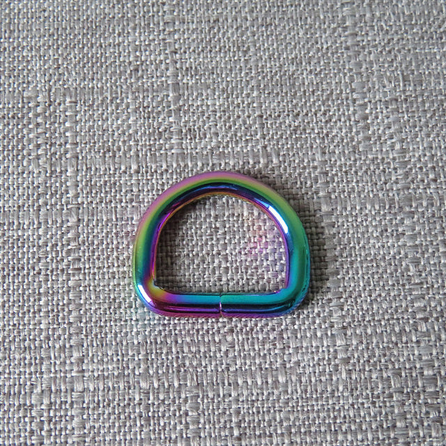 20mm Metal D Ring Belt Buckle Dog Collar Leash Harness