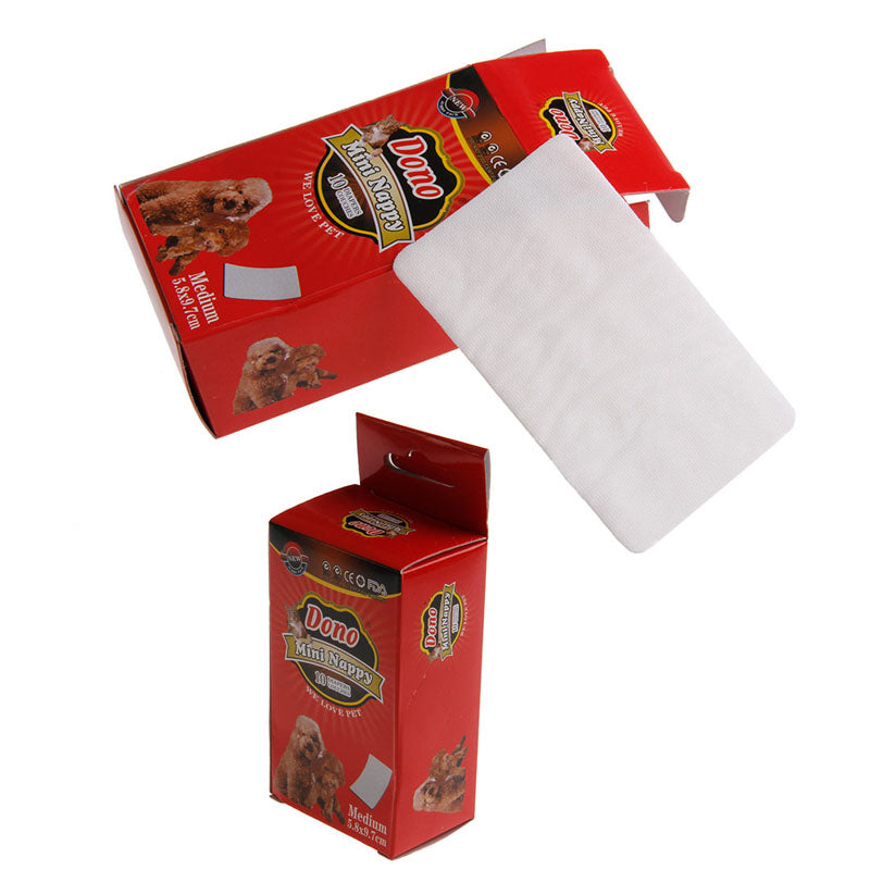 1 Pack Disposable Diaper Dog Nappy Pads