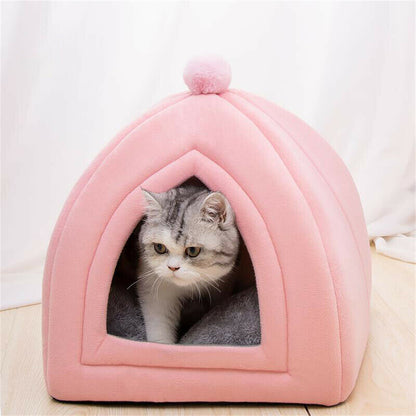 Warm Cat Bed Pet House Indoor