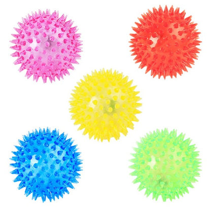 Dog Squeaky Toys Colorful Soft Rubber