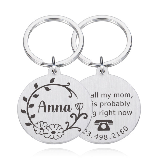 Dog Tags Engraved Anti Lost Tag