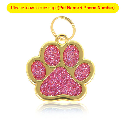 Personalized Collar ID Tag Custom Free Engraved