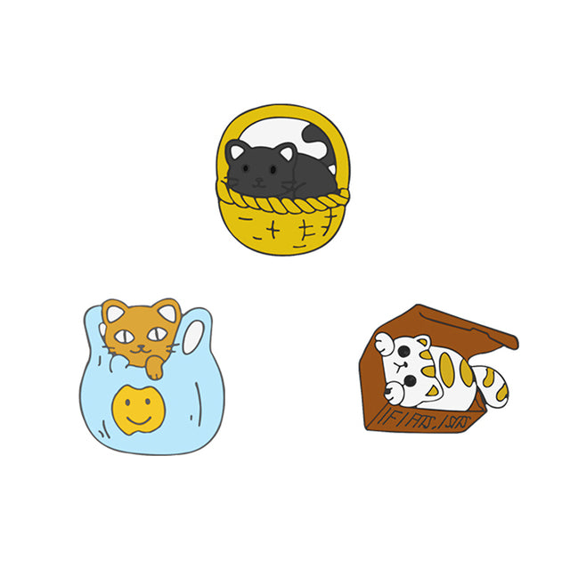 Cartoon Dog Enamel Pins Custom Fashion Badge