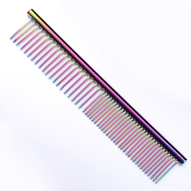 Piano Paint Anti-Corrosion Grooming Comb Pet Grooming