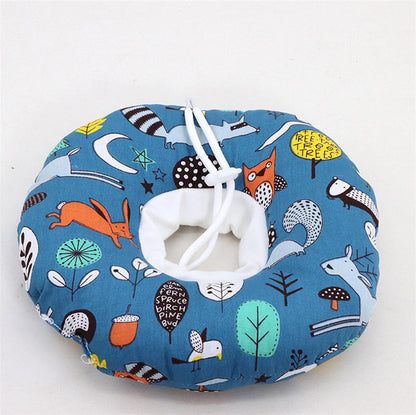 Protective Ring Fabric Soft Cotton Filled Dog Collar