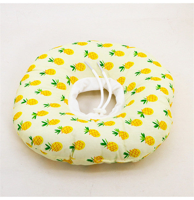 Protective Ring Fabric Soft Cotton Filled Dog Collar