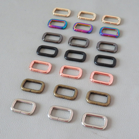 Metal Rectangular Buckle Ring Hardware