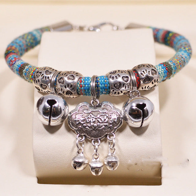 Puppy collar bell ornament