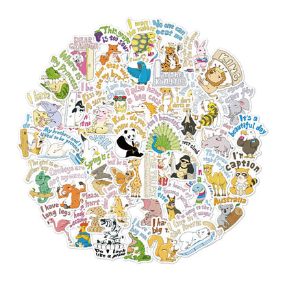 Zoo Animals Dog Stickers Craft Supplies