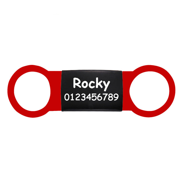 Personalized Dog Tags Slide On Pet Tag ID