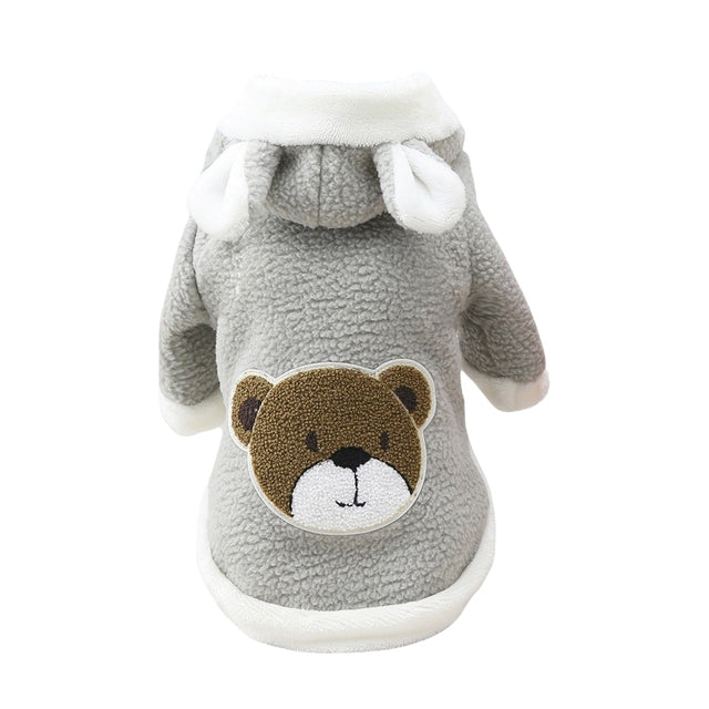 Warm Clothes for Pet Clothes Hooded