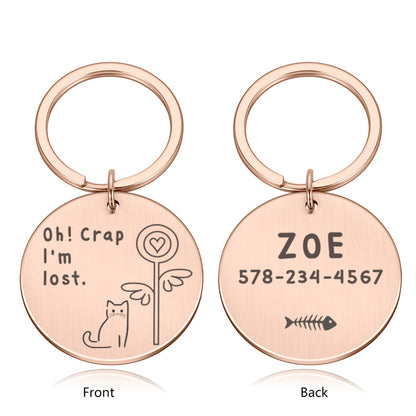 Dog ID tags High Quality Stainless Steel