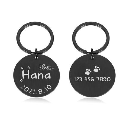 Personalized Dog Cat ID Tag Free Engraving