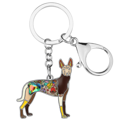 Mexican Hairless Dog Key Chains