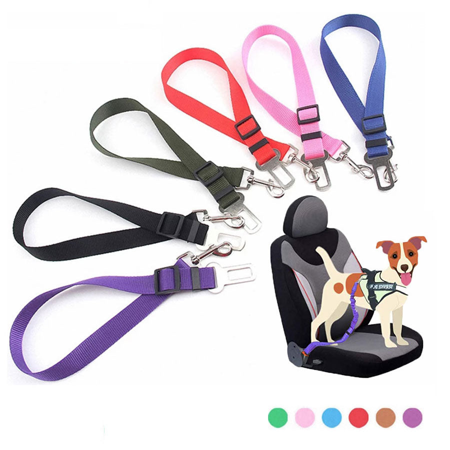 Pet Car Seat Belts Harness Leader Clip
