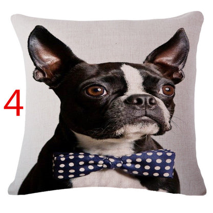 Cute Dog Pillow cover Andy Throw pillow