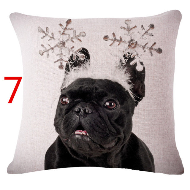 Cute Dog Pillow cover Andy Throw pillow