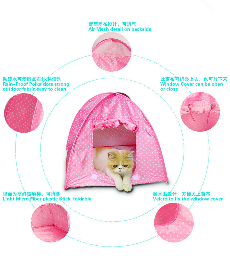 Foldable Dogs House All Seasons Dirt-resistant