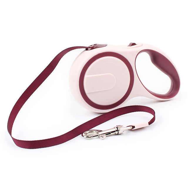 Nylon Automatic Retractable Dog Leash Adjustable