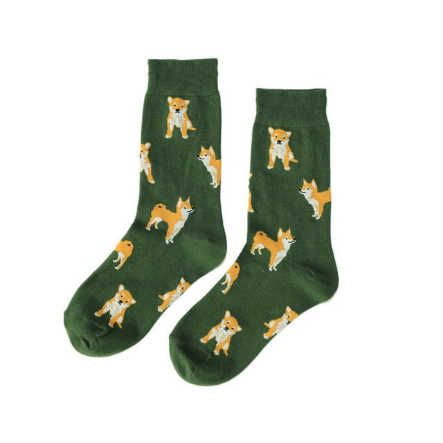 Cute Pet Shiba Inu Crew Socks