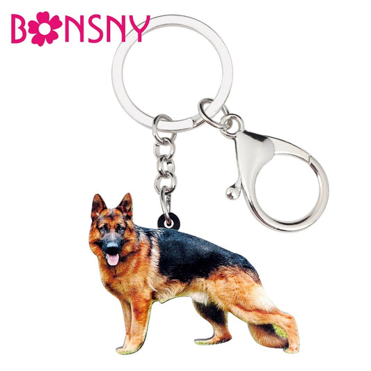 Dog Key Chain Keychain Ring Jewelry