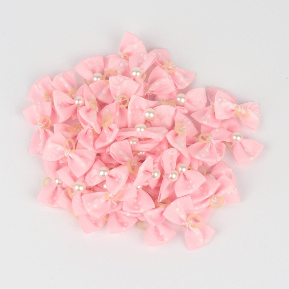 Small Dogs Grooming Bows Hair Clips Pet Grooming