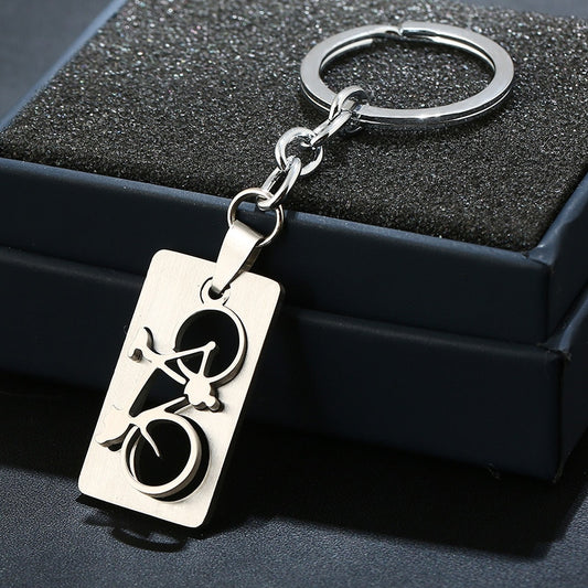 Stainless Steel 3D Dog Tag Key Chains