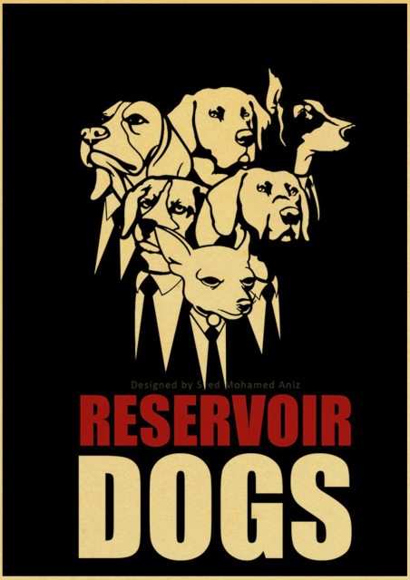 Classic Movie Reservoir Dogs Vintage