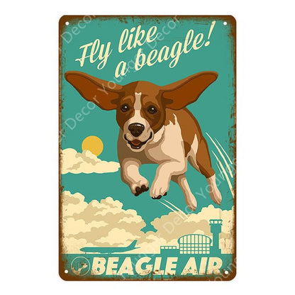 Cute Dog Teddy Beagle Poster