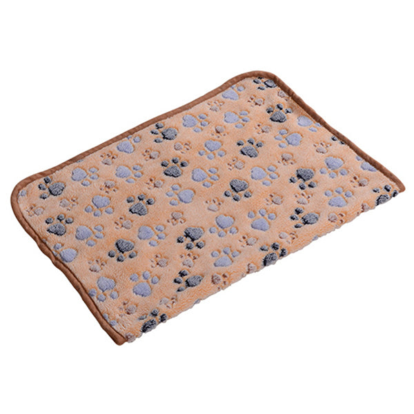 Cute Floral Pet Sleep Warm Paw Print