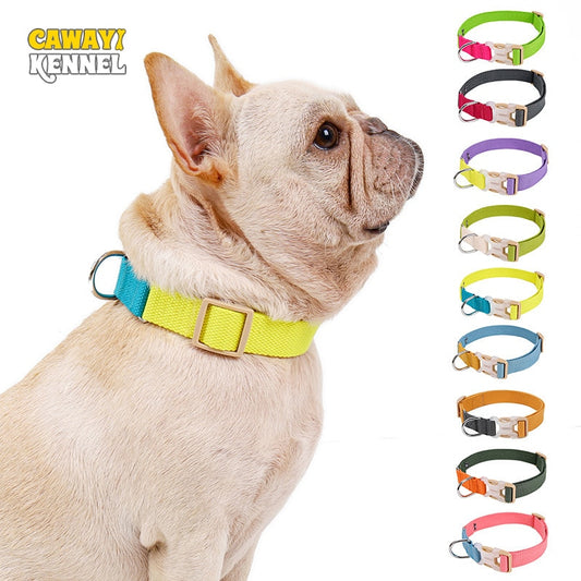 Dog Head Collar Tactical Quick Adjust Release Nylon