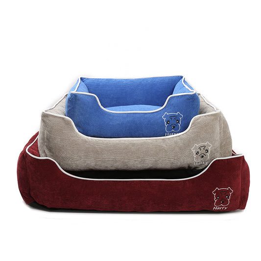 Washable Kennel Dog Bed