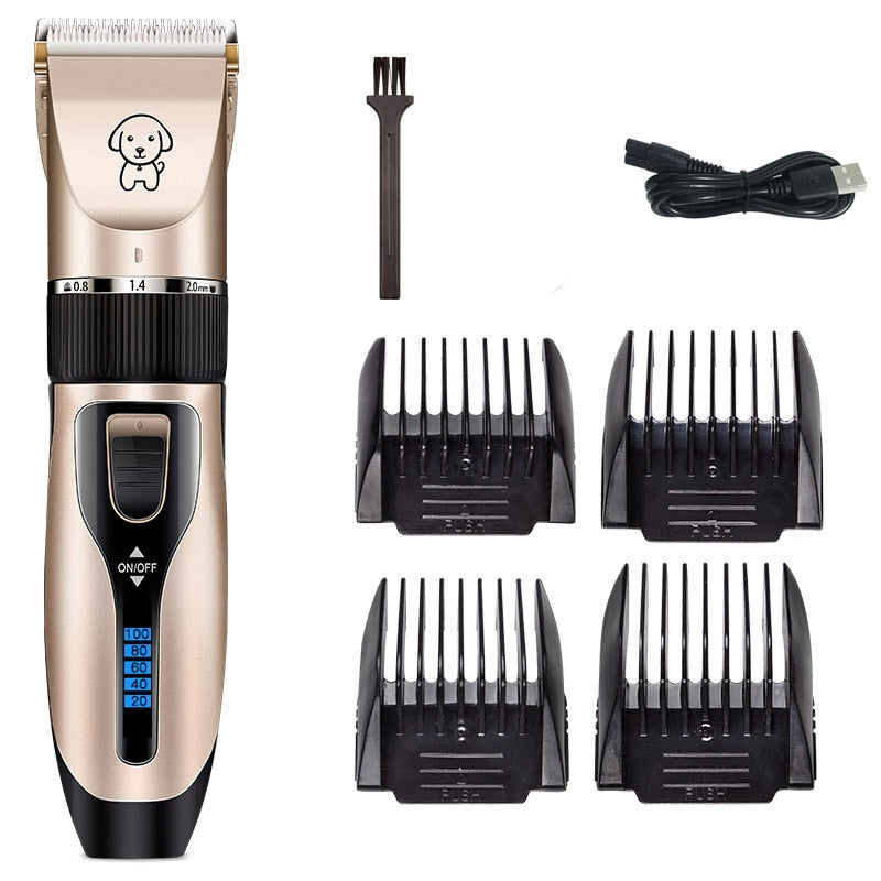 Dog Clippers Electric Pet Cats Hair Clipper Pet Grooming