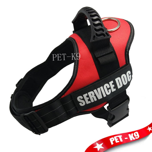 Pet Reflective Rope Nylon Handle Adjustable Harness