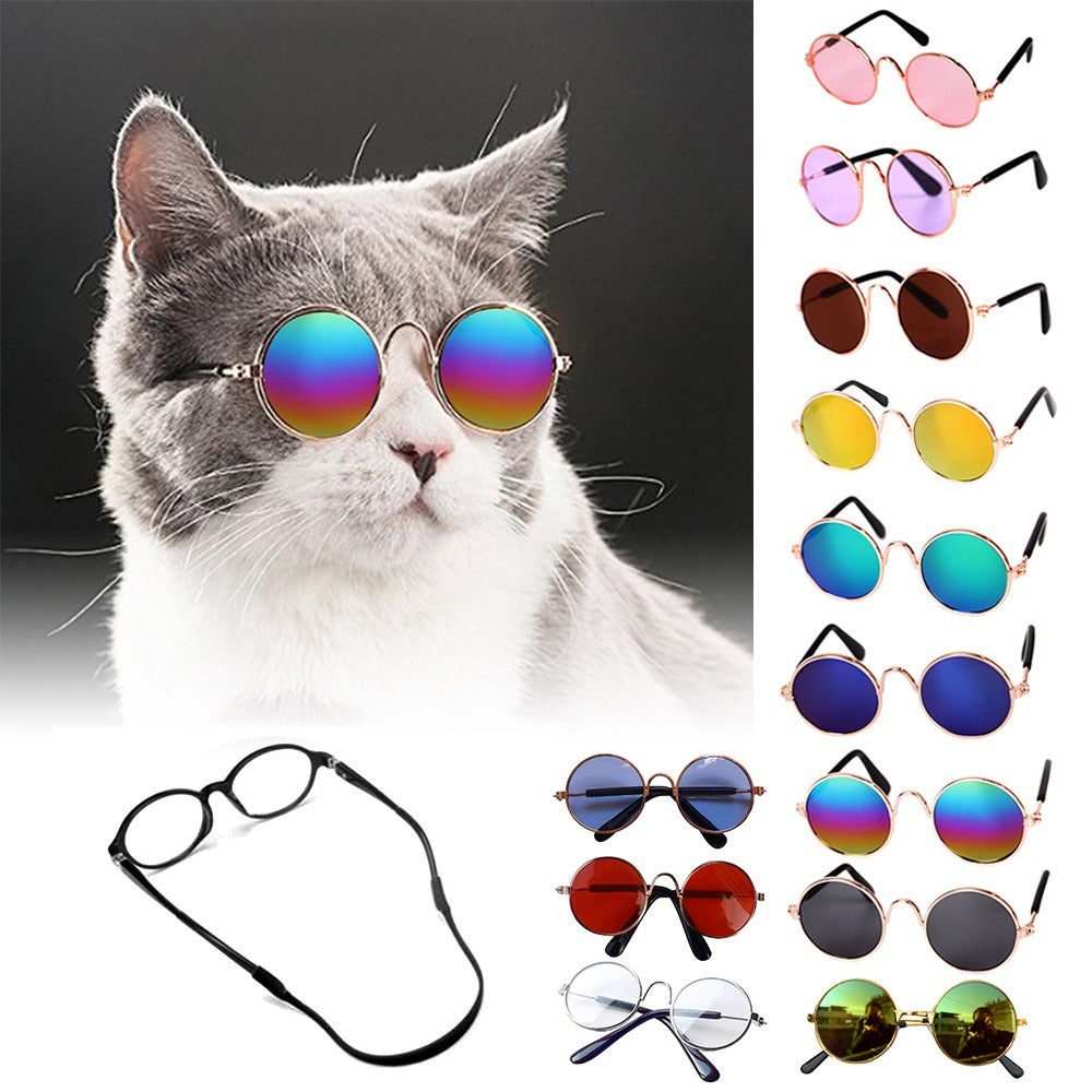 Handsome Pet Cat Glasses Eye-wear Sunglasses