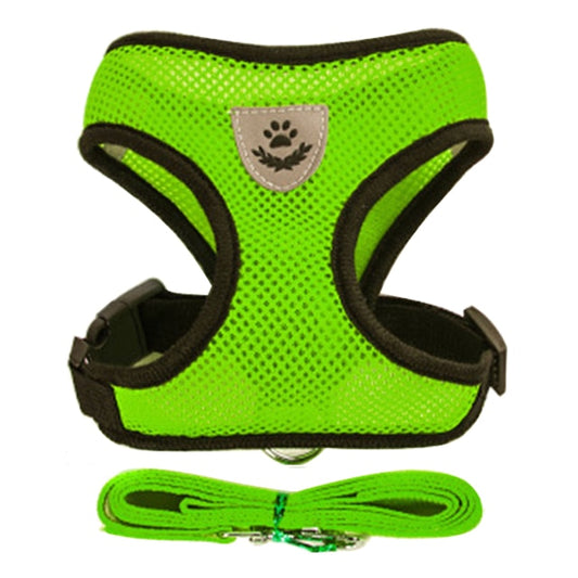 Dogs Harness Collar Cat Dog Adjustable Vest Walking