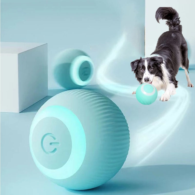 Electric Dog Ball Toys Auto Rolling Smart Dog Toys