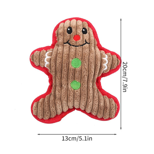 Dog Toys Donkey Shape Corduroy Chew Toy