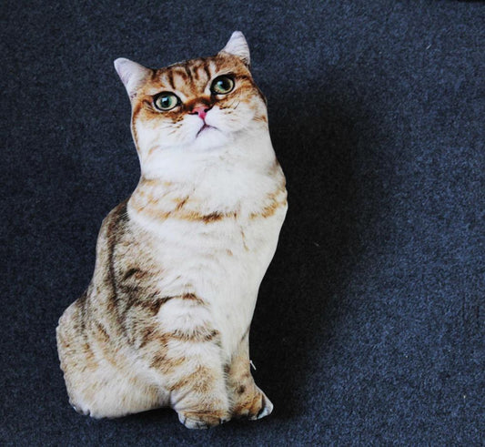 Discover the Ultimate Cat Plush Toy The 50cm Lifelike 3D Cat Plush
