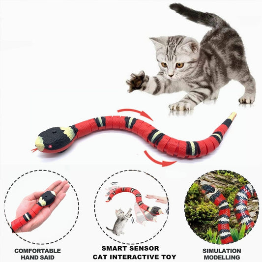 Smart Sensing Snake Cat Toys Electric Interactive Toys