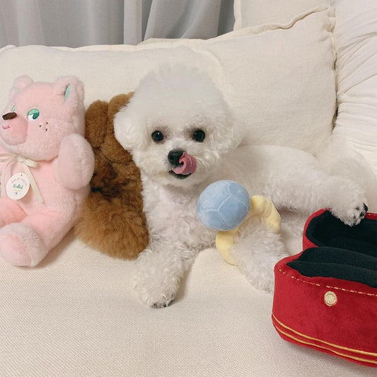 Squeak Plush Toy Ring Box Diamond Ring Case