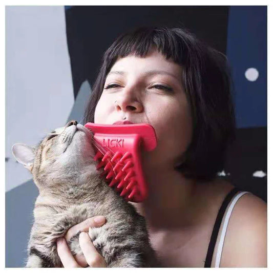 Unlock the Secret to Effortless Grooming Hot Cat Interactive Hair Removal Massage Comb