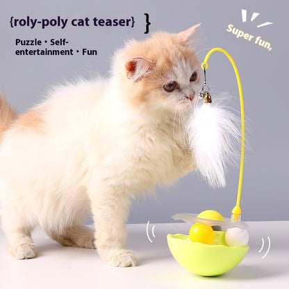 Cat Interactive Toy Funny Tumbler Toy Kitten Exercise Catching