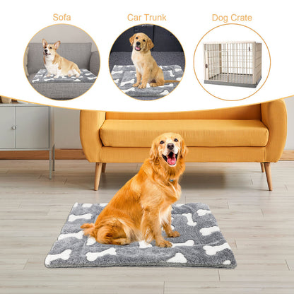 Self-Warming Cat Bed Mat Washable Dog Bed Crate